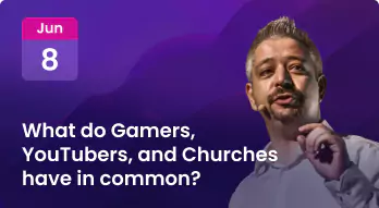 What do Gamers, YouTubers, and Churches have in common? Photo
