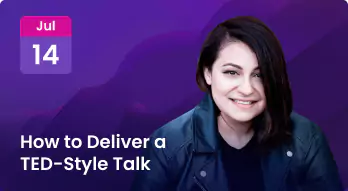 How to Deliver a TED-Style Talk Photo