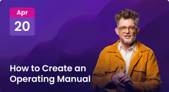 How to Create an Operating Manual Photo