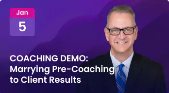 COACHING DEMO: Marrying Pre-Coaching to Client Results Photo